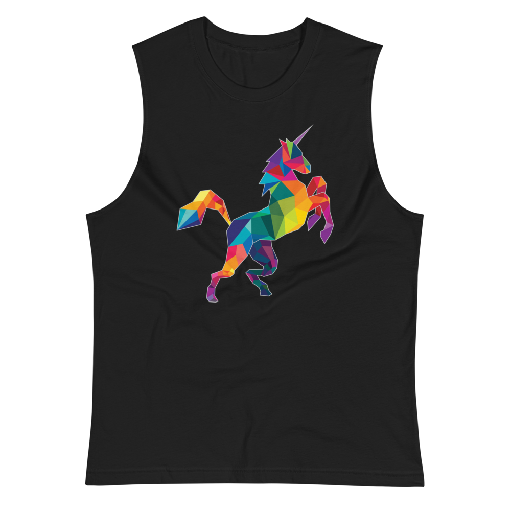 Polygon Unicorn (Muscle Shirt)
