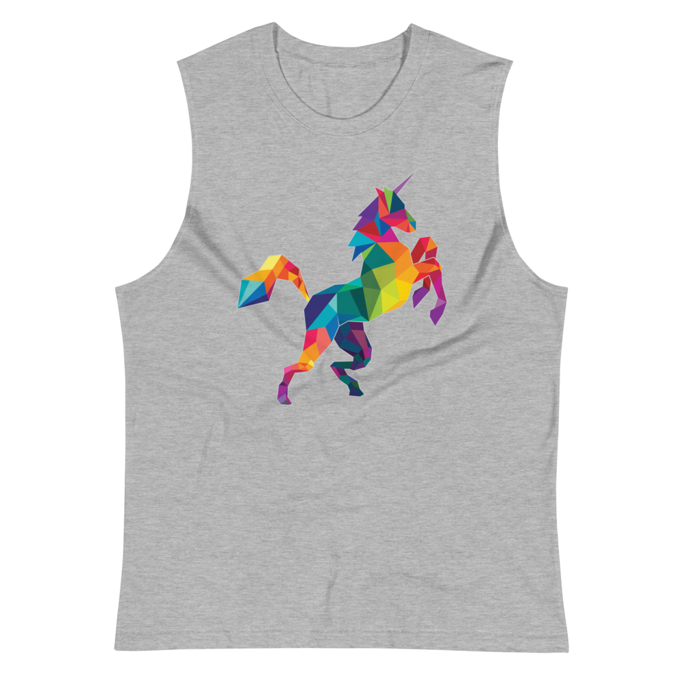 Polygon Unicorn (Muscle Shirt)
