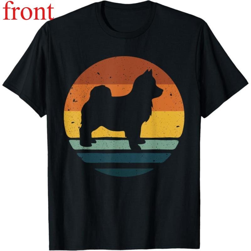 Pomsky Vintage Retro Dog Mum Dad Gift T-Shirt Hoodie, Sweatshirt | UrbanDripWear.com