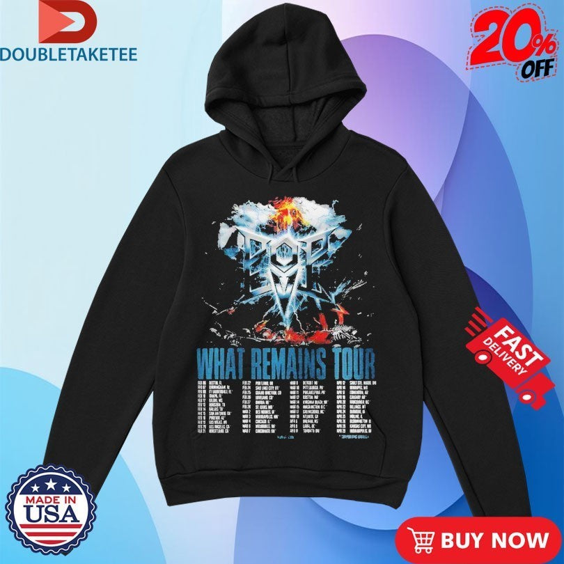 Pop Evil What Remains Tour 2026 Dates Shirts