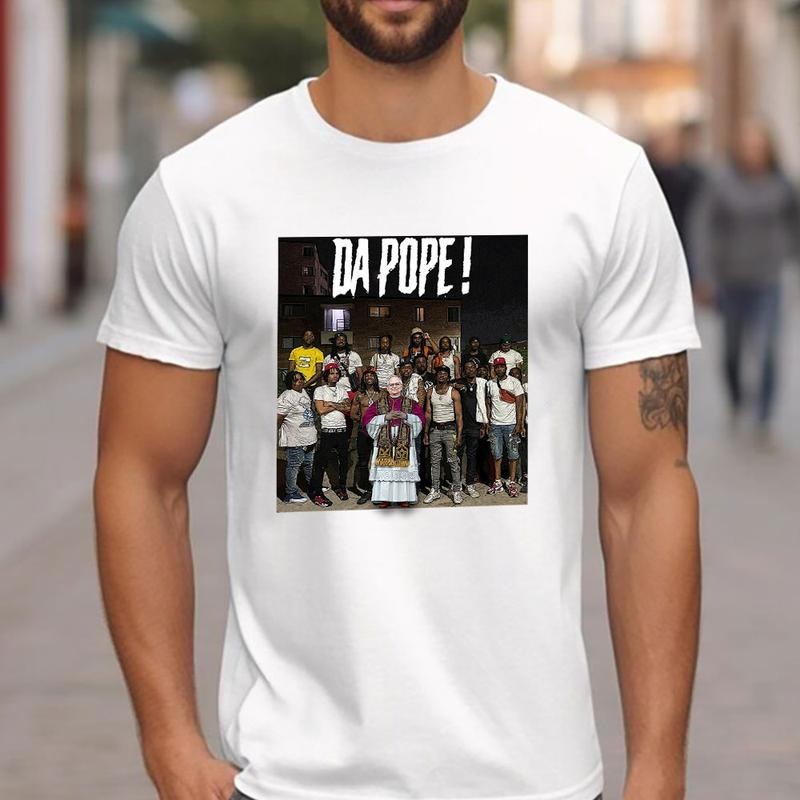 Pope From Oblock Shirt, First American Pope, Pope Leo XIV Shirt, Trending Graphic Tee Hoodie, Sweatshirt | UrbanDripWear.com