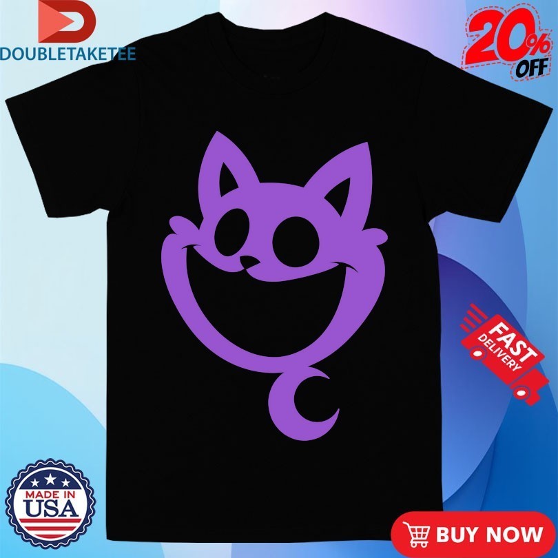 Poppy Playtime CatNap Face T-Shirts