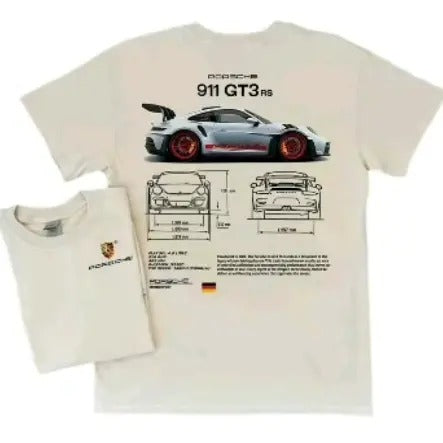 Porsche 911 GT3 RS Aesthetic t-shirt, trending Unisex shirt for fans cotton Hoodie, Sweatshirt | UrbanDripWear.com