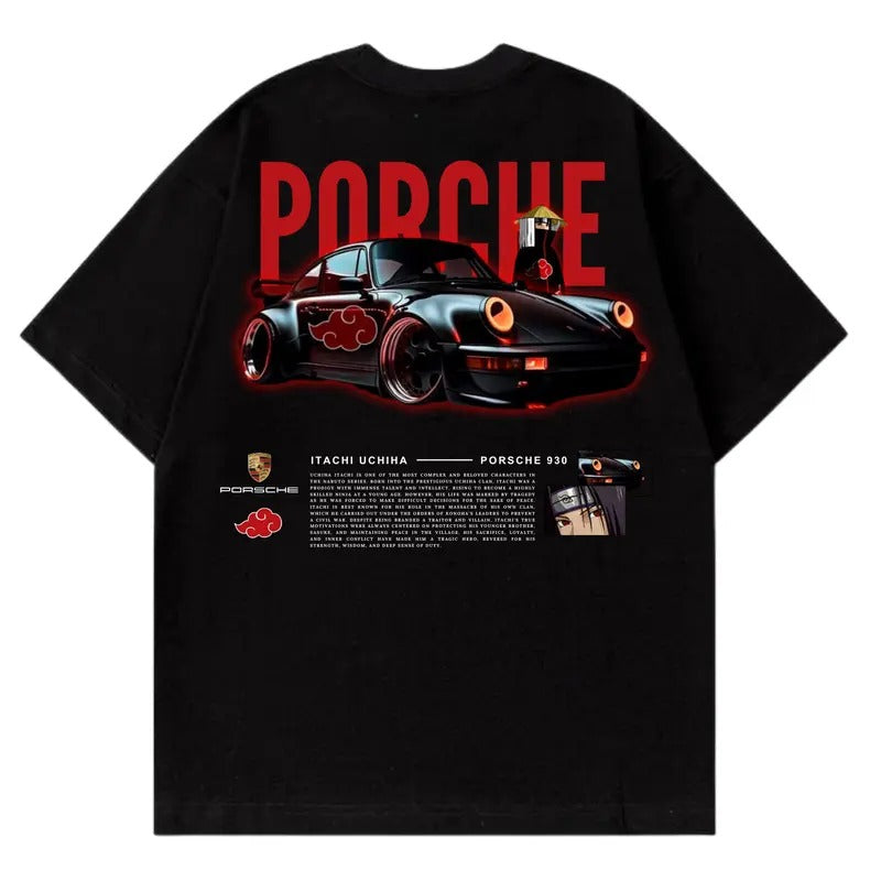 Porsche 930 x lTACHl T-shirt, Car Enthusiast Shirt, Car Clothing, Classic Car Shirt Hoodie, Sweatshirt | UrbanDripWear.com
