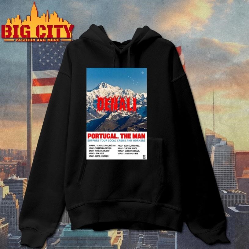 Portugal. The Man Denali Tour 2026 Poster Shirt