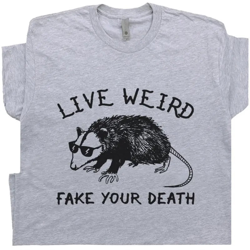 Possum  Shirt Weird  Shirt Funny Animal Shirt Hoodie, Sweatshirt | UrbanDripWear.com