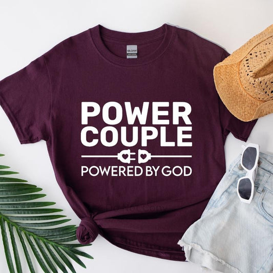 Power Couple Screen Print Transfer