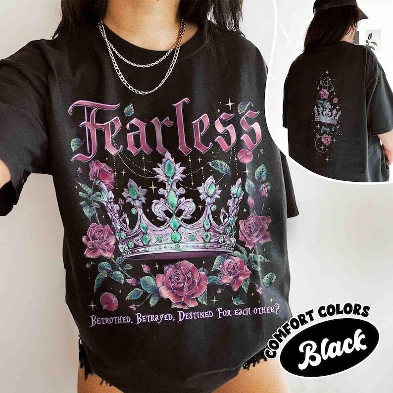 Powerless Bookish Comfort Colors Shirt For Fan, Fearless Lauren Book TShirt, Kai And Paedyn, Gift for Bookworms Hoodie,...