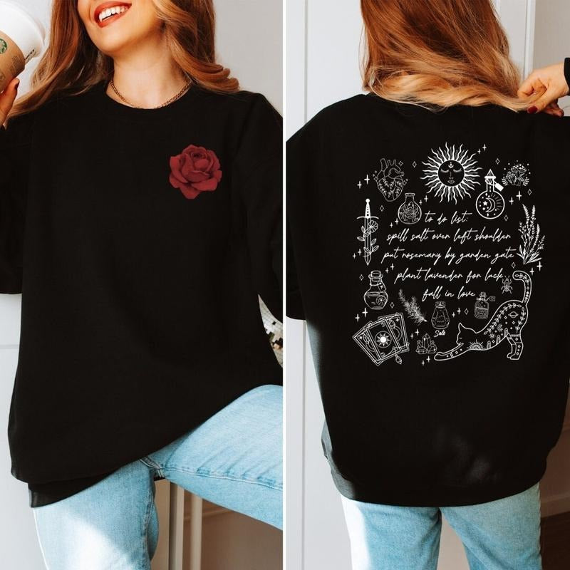 Practical Magic Salt Rosemary Lavender Practical Magic Sweatshirt And Hoodies Practical Magic Sweat Magic Spell Shirt TK43GN