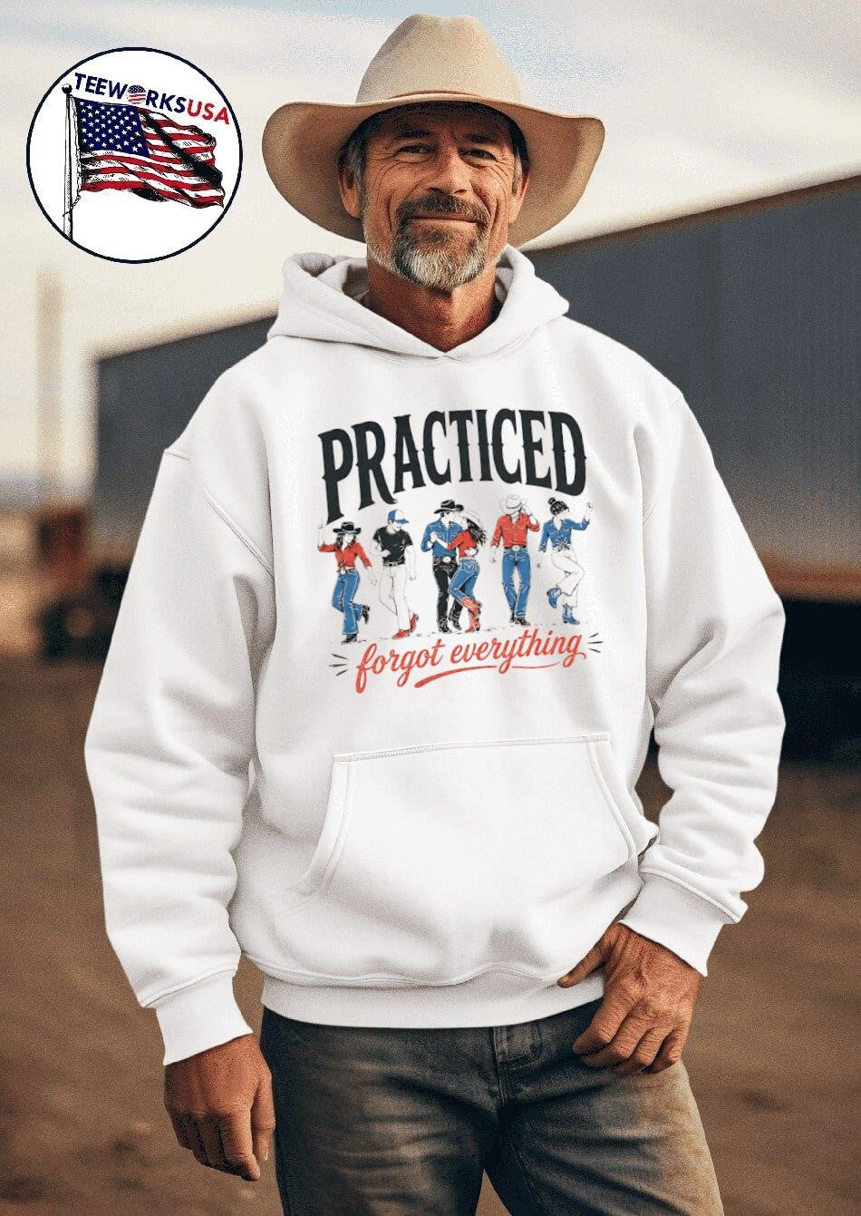 Practiced Forgot Everything Country Western Line Dancing Shirt