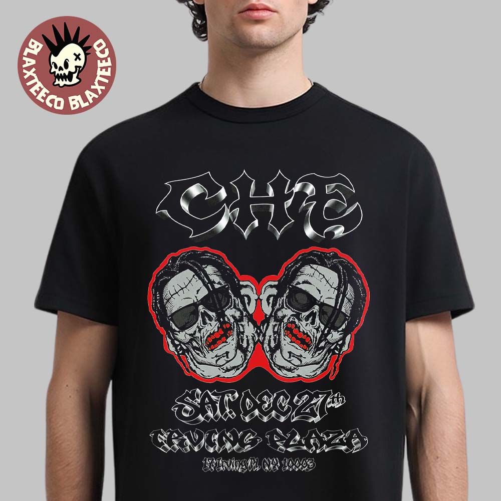 Praiseche 17 Irving Pl New York 2025 Event Poster At Irving Plaza On December 27 2025 T-Shirt