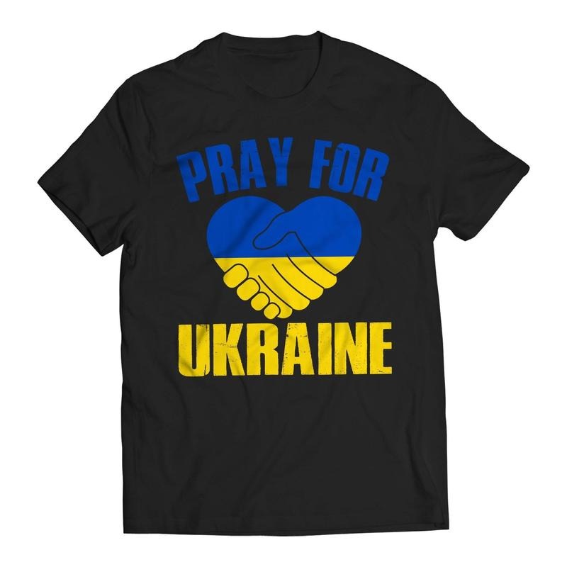 Pray for Ukraine Volodymyr Zelenskyy Ukrainians Support T-Shirt Hoodie, Sweatshirt | UrbanDripWear.com