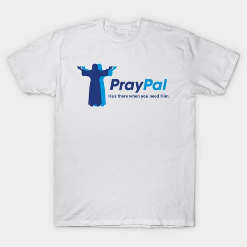 PrayPal Jesus T-Shirt - Holy Payment Processing Design style 02 Hoodie, Sweatshirt | UrbanDripWear.com