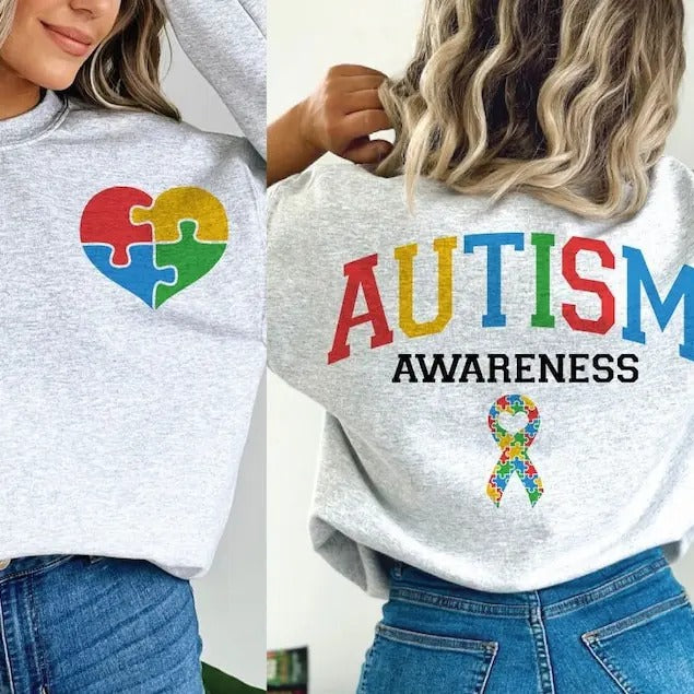 Premium  Autism Awareness , Autism , Retro Autism Awareness , Puzzle Piece , Autism Mom sweatshirt T-Shirts, Hoodie