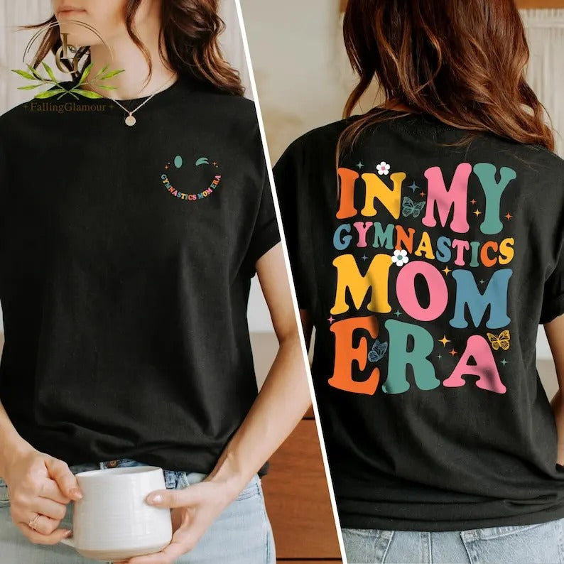 Premium  In My Gymnastics Mom Era Shirt, Gymnastics Mom Sweatshirt, Gymnastics Mom Crewneck, Gymnastics Mama Tshirt,...