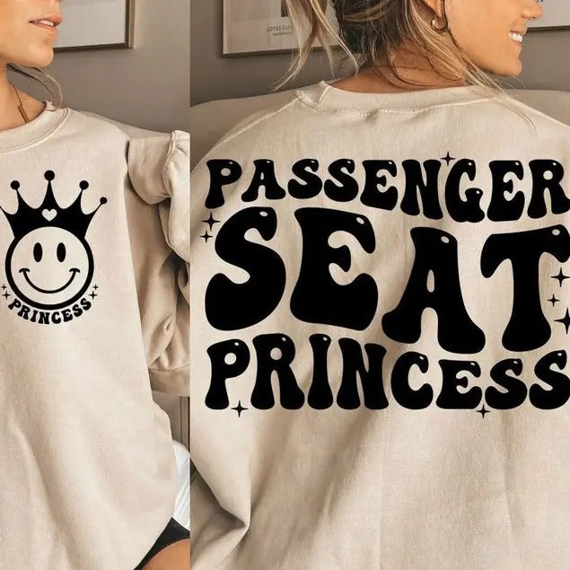 Premium  Passenger Seat Princess , Vacay Quote sweatshirt T-Shirts, Hoodie | UrbanDripWear.com
