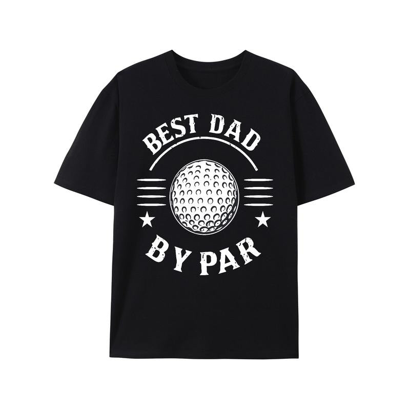 Premium Best Golf Dad T-Shirt - Eye-Catching Print Design - Comfortable Short Sleeve for Men - Perfect Summer Casual Wear...