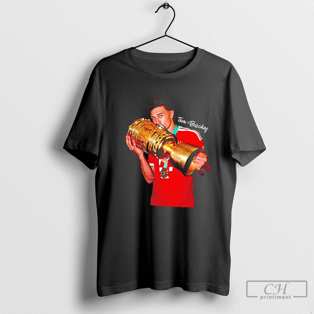 Premium Fc Bayern Munich Dfb Pokal Champions 2026 Tom Bischof Tee