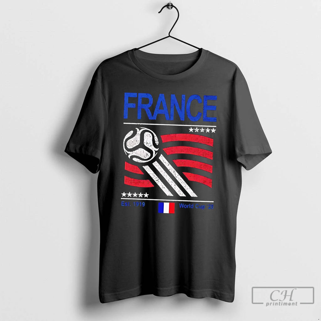 Premium France Soccer World Cup 2026 Tee