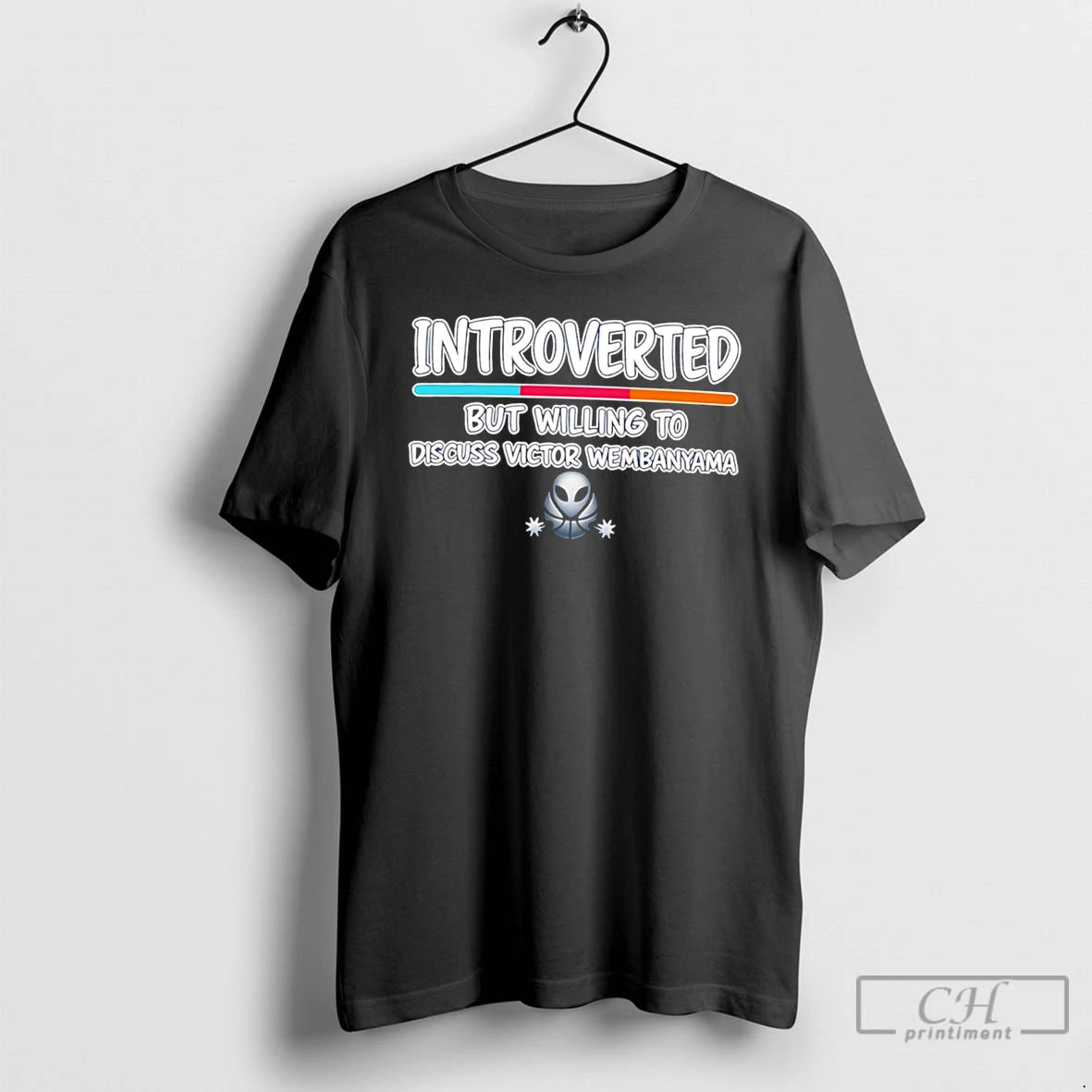 Premium Introverted But Willing To Discuss Victor Wembanyama Tee