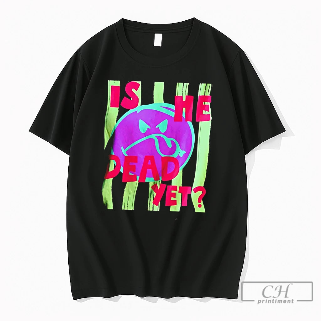 Premium Is He Dead Yet Summer Beach Progressive Liberal Neon 2026