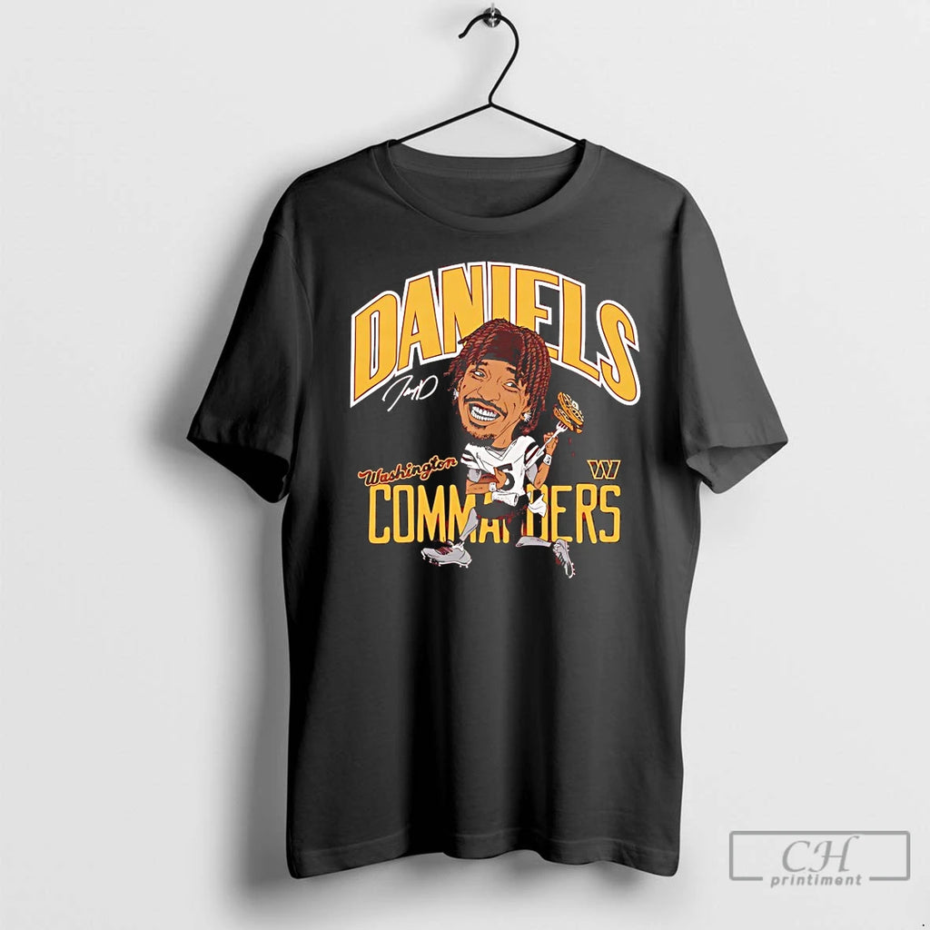 Premium Jayden Daniels Washington Commanders Waffles Signature