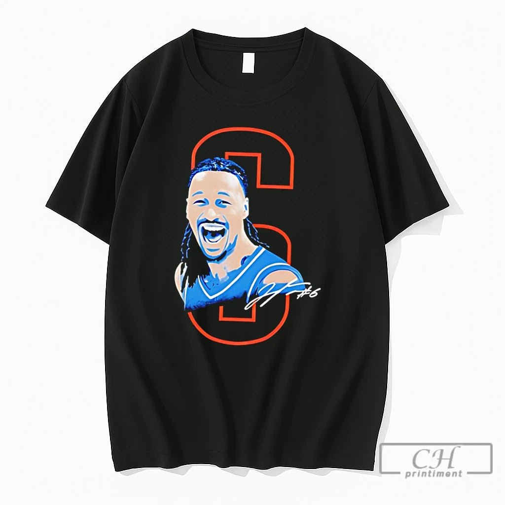 Premium Jaylin Williams 6 Okc Thunders Signature Nba