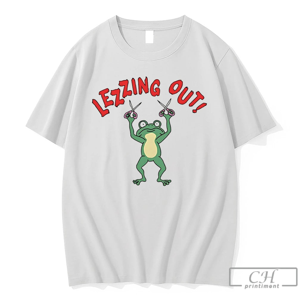 Premium Lezzing Out Funny Frog Scissors Lesbian Gay Lgbt