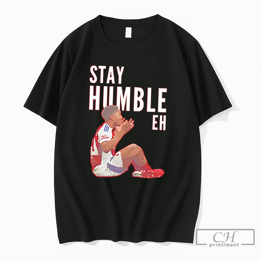 Premium Myles Lewis Skelly Stay Humble Eh Tee