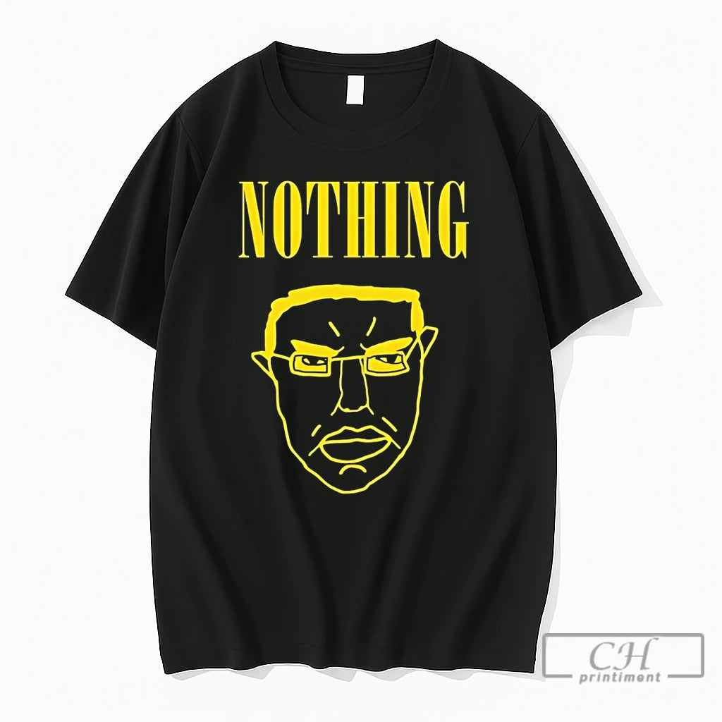 Premium Nothing Ever Happens Meme Wojak Parody