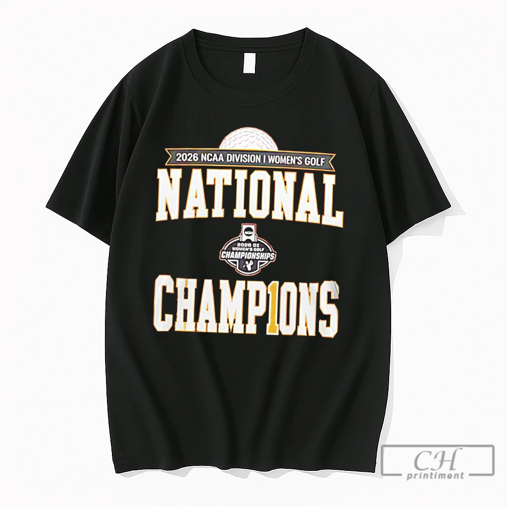 Premium Stanford Cardinal Golf National I Division Champions 2026 Tee