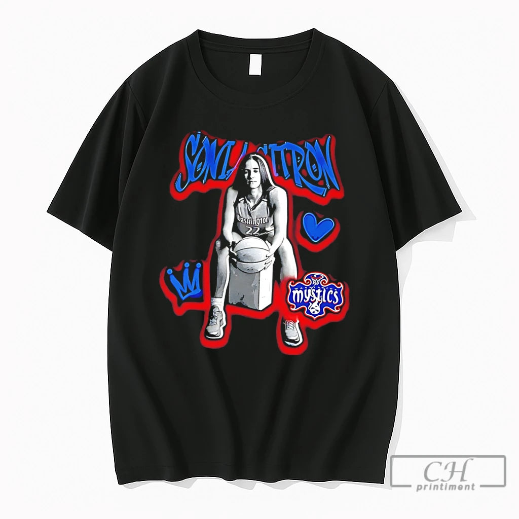 Premium Washington Mystics Caitlin Clark Retro Tee