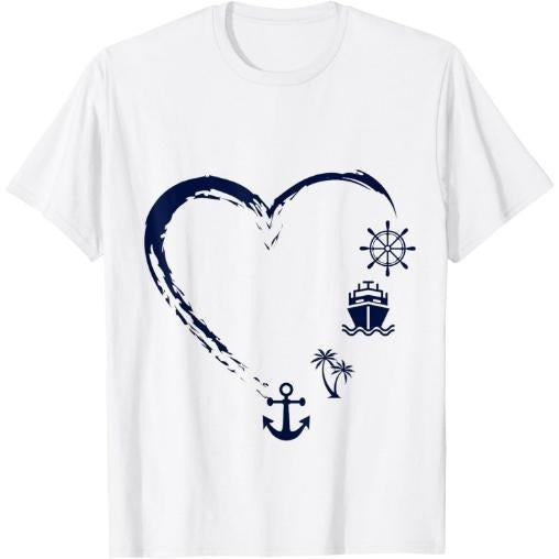 Preppy Nautical Anchor Gifts for Sailors Boaters & Yachting T-Shirt Made in USA Hoodie, Sweatshirt | UrbanDripWear.com