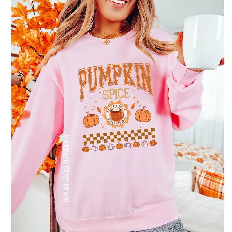 Preppy Pumpkin Spice Sweatshirt T-Shirts, Hoodie | UrbanDripWear.com