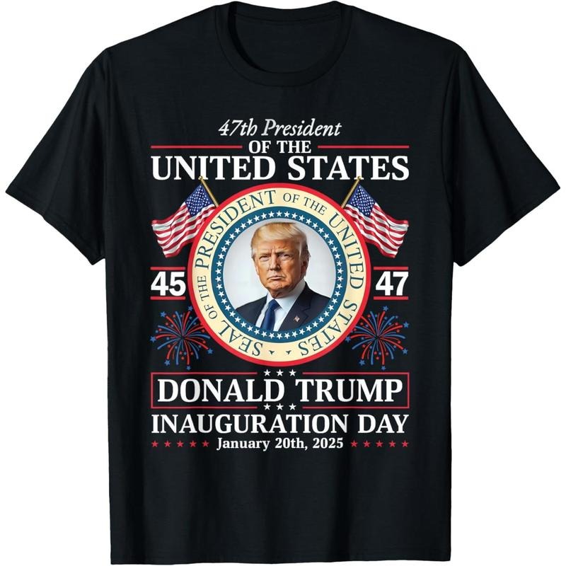 President Donald Trump Inauguration Day 2025 Memorabilia T-Shirt Made in USA Hoodie, Sweatshirt | UrbanDripWear.com
