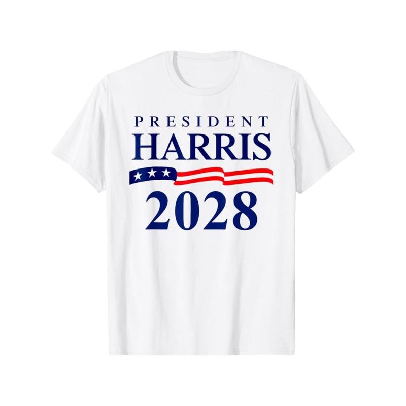 President Harris 2028 Election Support Democrats for Kamala T-Shirt, Regular-Fit, Family T-shirt Hoodie, Sweatshirt