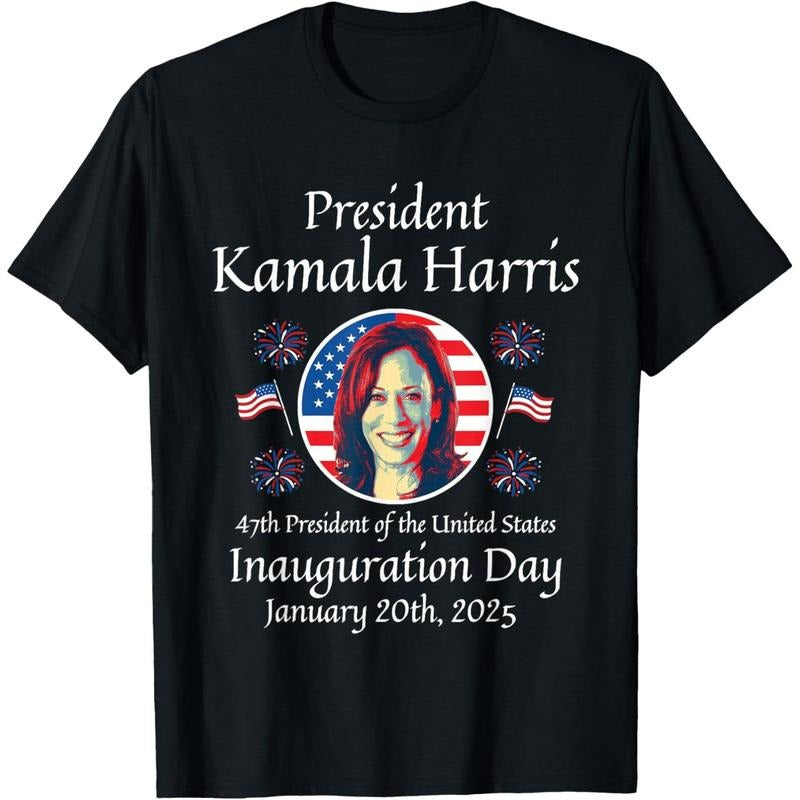 President Kamala Harris Inauguration 2025 Memorabilia T-Shirt made in usa Hoodie, Sweatshirt | UrbanDripWear.com