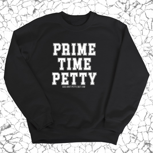 Prime Time Petty Varsity Unisex Sweatshirt
