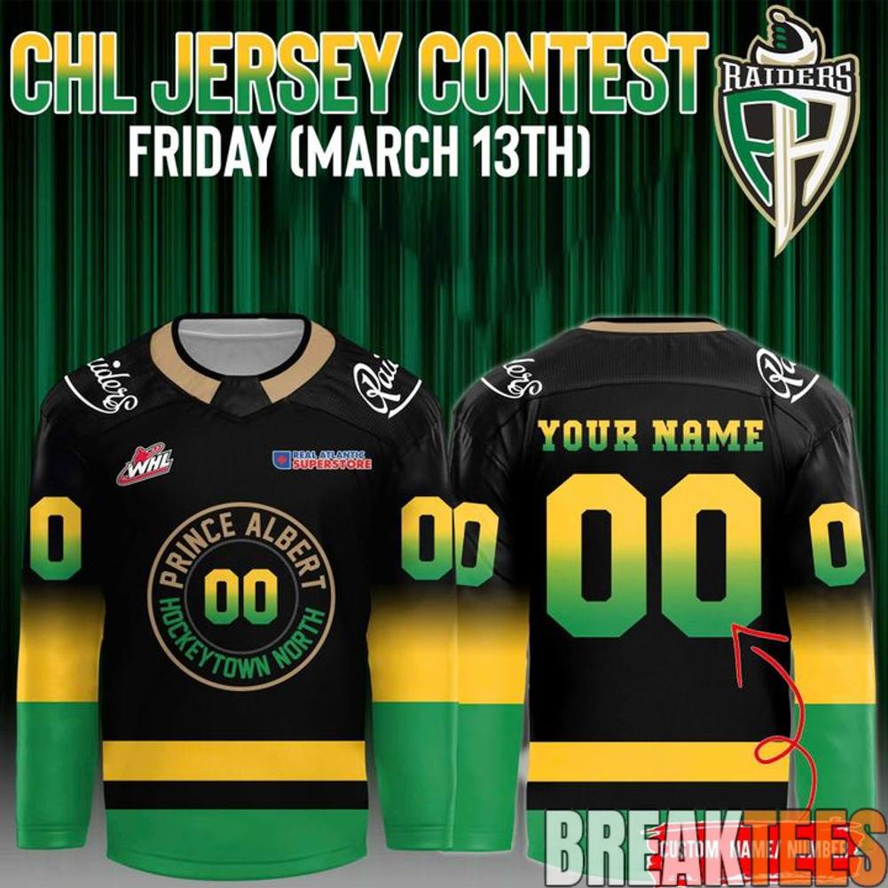Prince Albert Raiders 2026 New Hockey Jersey