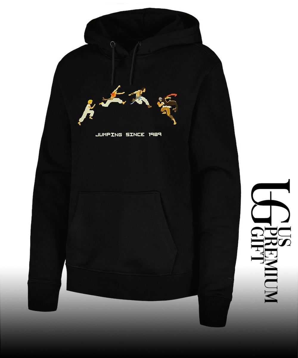 Prince of Persia Character Evolution Jumping since 1989 shirt