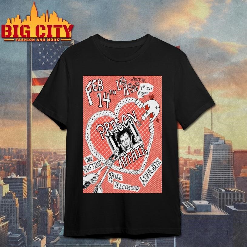 Prison Affair Tour Miami FL On Feb 14 2026 Poster Shirt