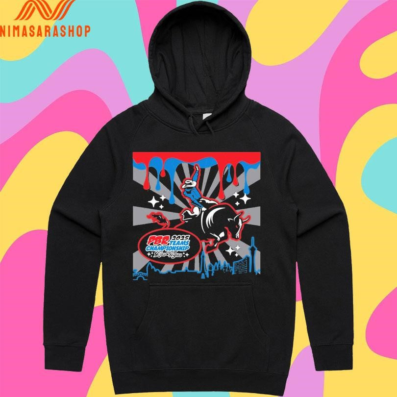 Professional Bull Riders 2025 Team Championship Las Vegas Drip Shirts