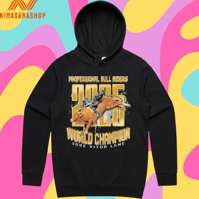 Professional Bull Riders 2025 World Champ Jose Vitor Leme Shirts