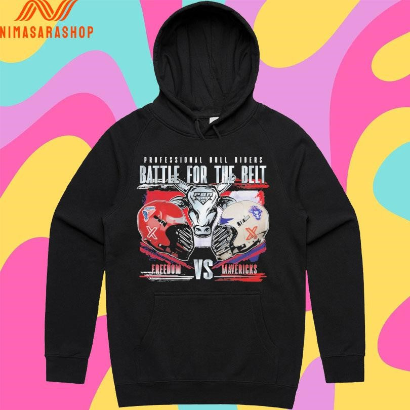 Professional Bull Riders Battle For The Belt Rivalry Freedom Vs Mavericks Shirts