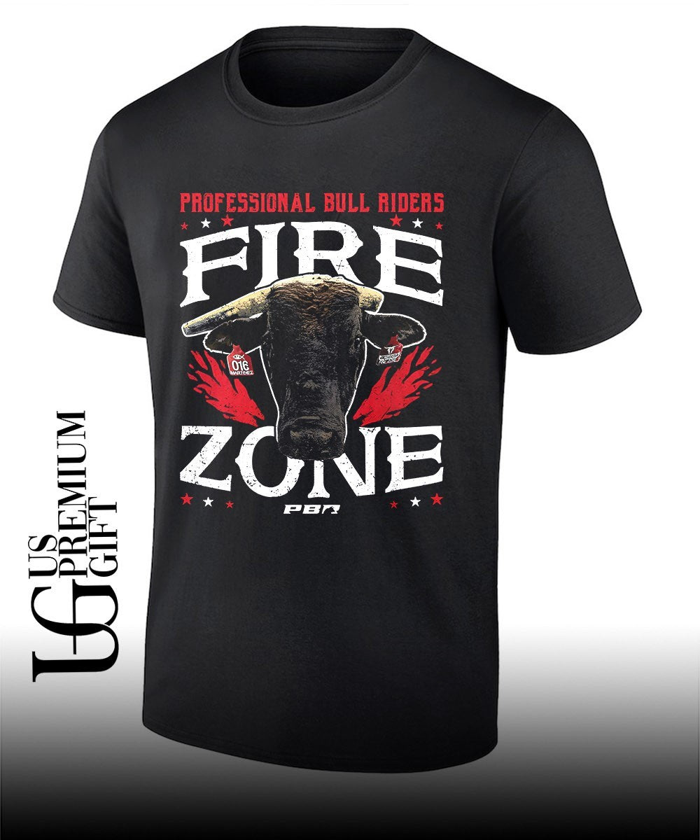 Professional Bull Riders Martinez 016 PBR Fire Zone shirt