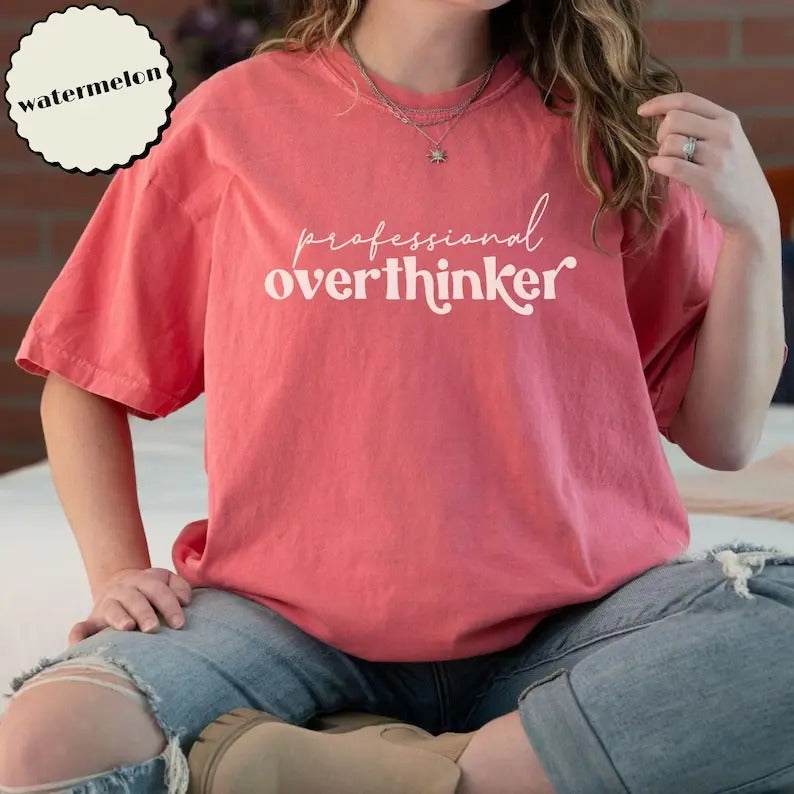 Professional Overthinker Sweatshirt, Hoodie, T-Shirt | UrbanDripWear.com