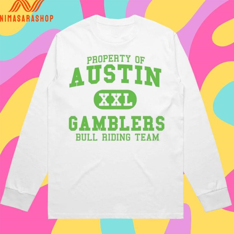 Property Of Austin Gamblers Bull Riding Team XXL Shirts