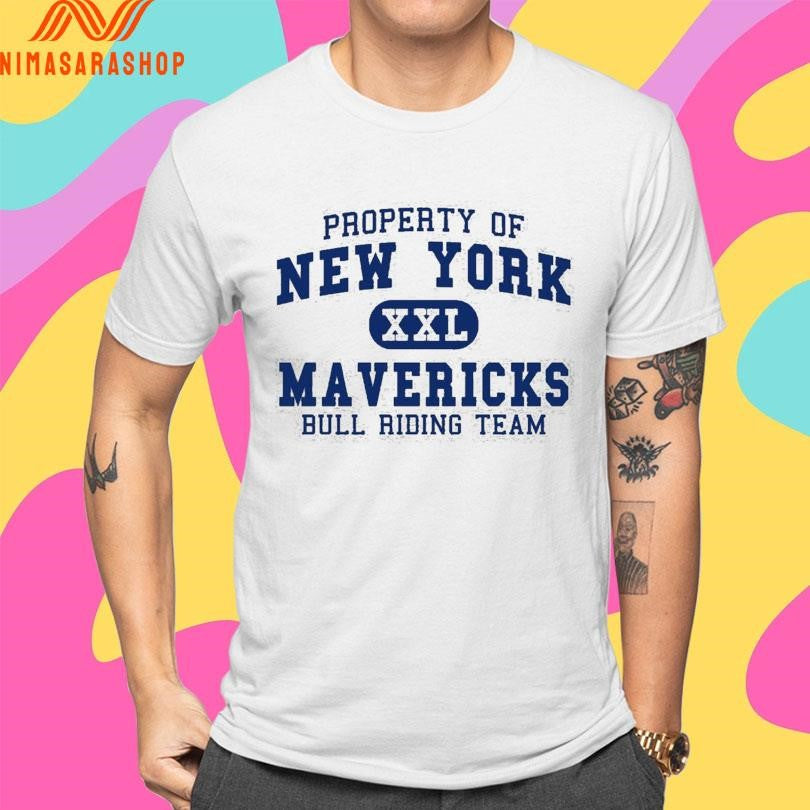 Property Of New York Mavericks Bull Riding Team XXL Shirts
