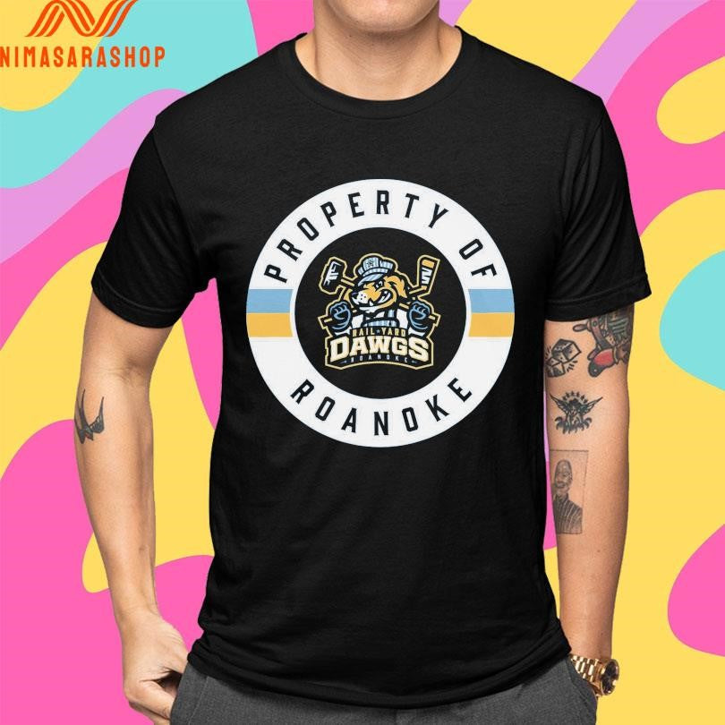 Property Of Roanoke Logo Shirts