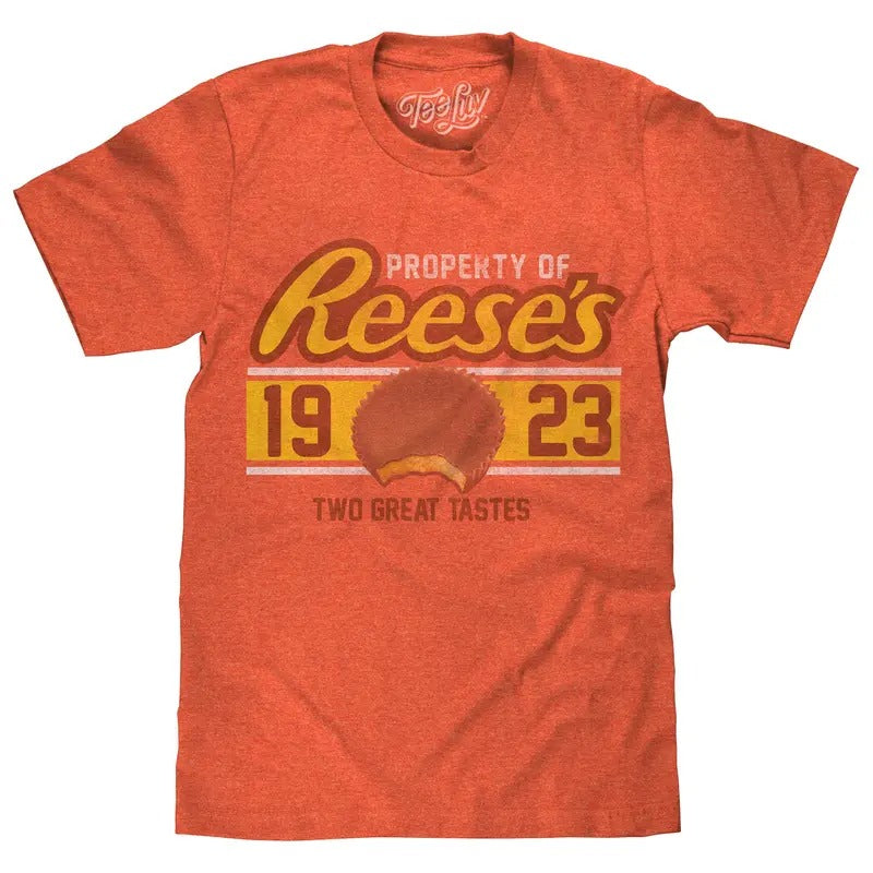 Property of Reese's T-Shirt - Orange Hoodie, Sweatshirt | UrbanDripWear.com